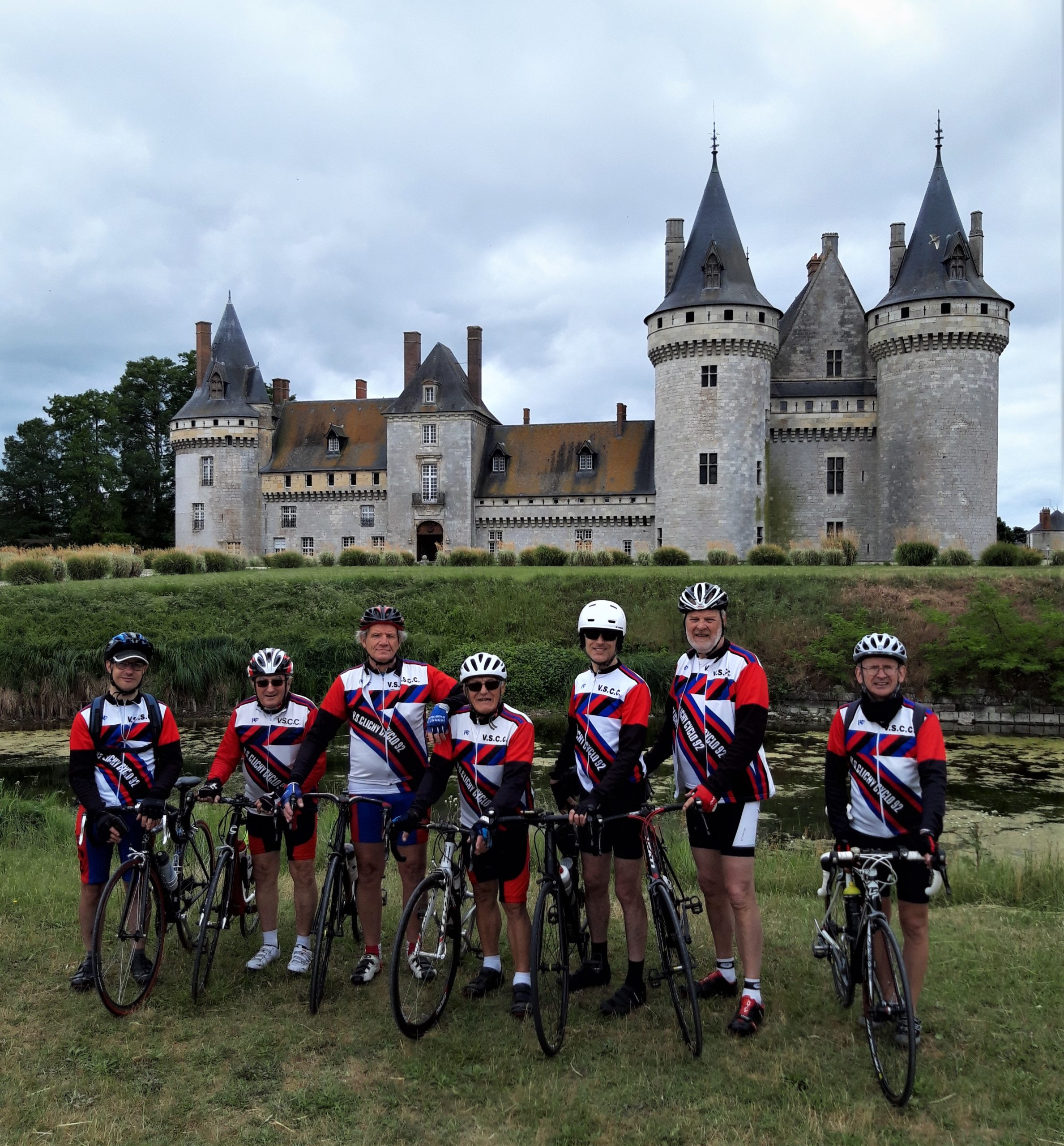Le Vélo Clichy Club en descendant la Loire